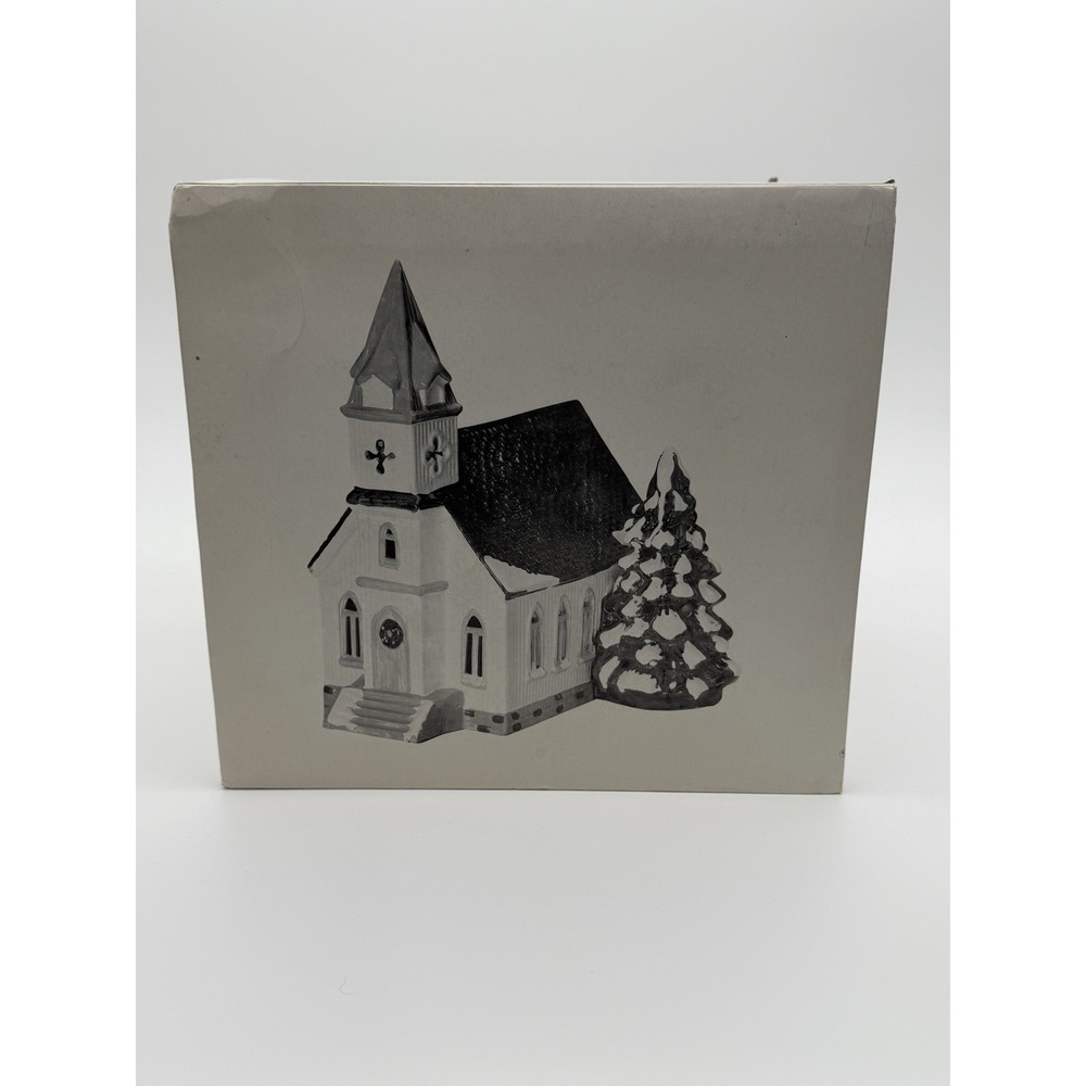 Dept 56 All Saints Church Snow Village 5070-9 Vintage Retired Christmas w/Box - Picture 2 of 6